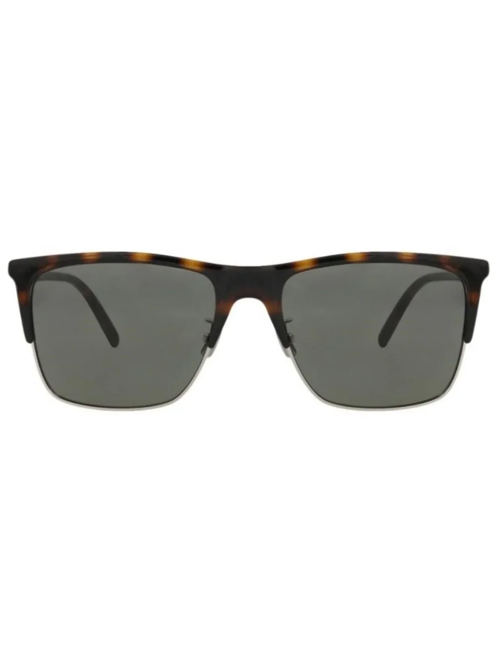New Saint Laurent Mens Square/Rectangle Havana Havana Grey Fashion Designer Sung